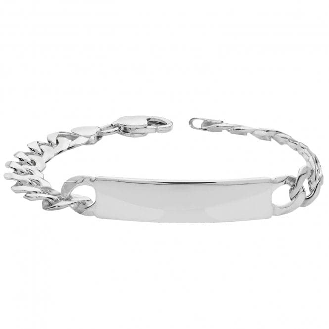 Silver Men's Curb Id Bracelet G2569Acotis Silver JewelleryTH - G2569