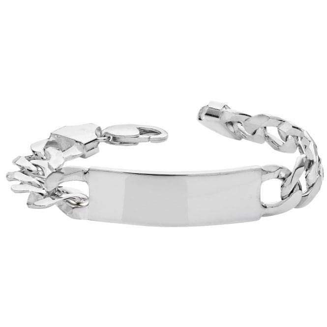 Silver Men's Curb Id Bracelet G2571Acotis Silver JewelleryTH - G2571