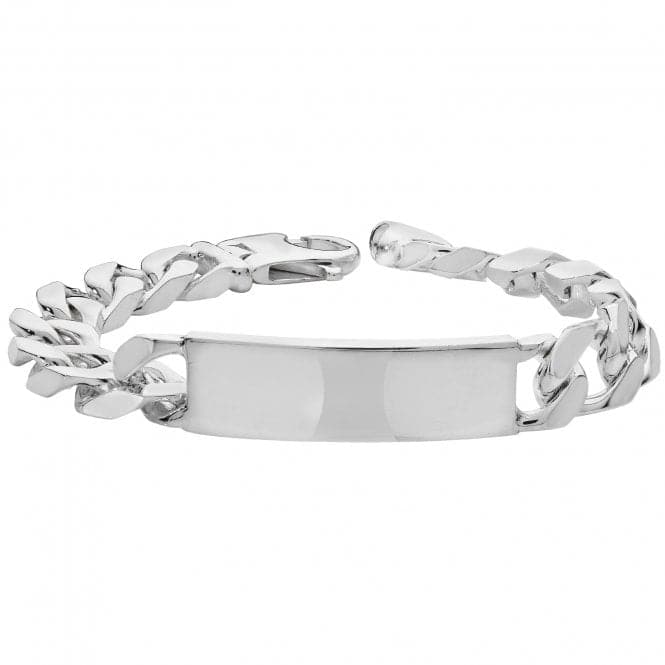 Silver Men's Curb Id Bracelet G2632Acotis Silver JewelleryTH - G2632