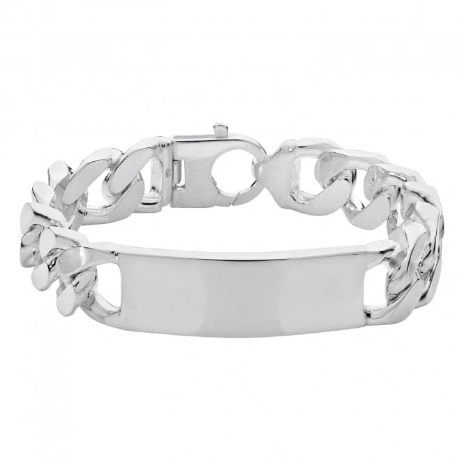 Silver Men's Curb Id Bracelet G2633Acotis Silver JewelleryTH - G2633