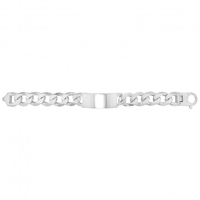 Silver Men's Heavy Curb Id Bracelet G2277Acotis Silver JewelleryTH - G2277