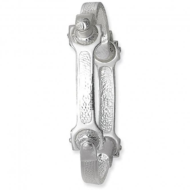 Silver Men's Spanner Bangle G2204Acotis Silver JewelleryTH - G2204