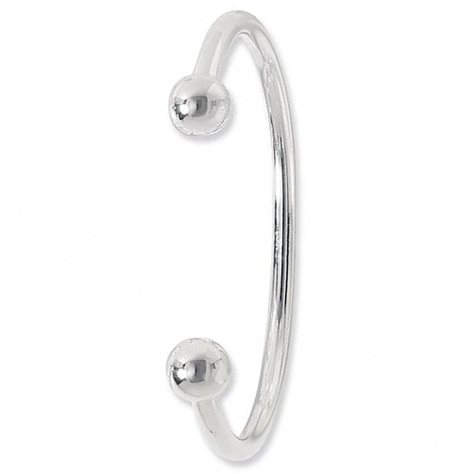 Silver Men's Torc Bangle G4022Acotis Silver JewelleryTH - G4022