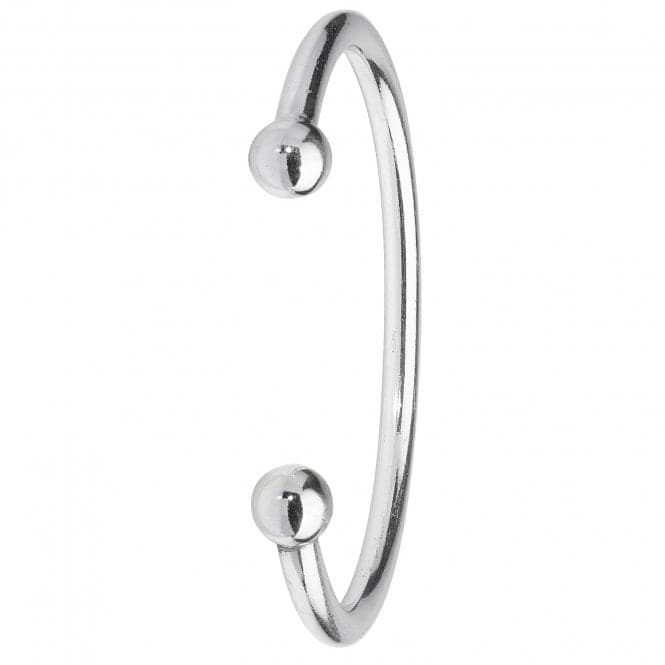 Silver Men's Torc Bangle G4234Acotis Silver JewelleryTH - G4234