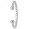 Silver Men's Twisted Torc Bangle G4094Acotis Silver JewelleryTH - G4094