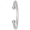Silver Men's Twisted Torc Bangle G4095Acotis Silver JewelleryTH - G4095