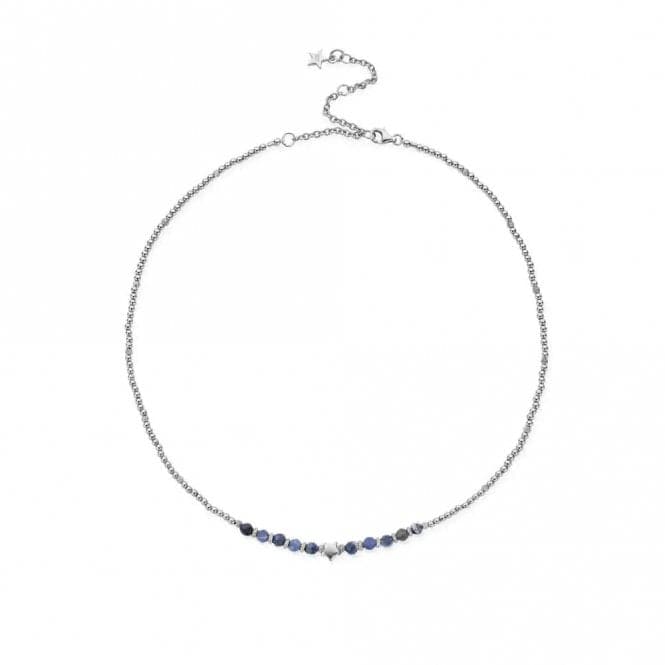 Silver Midnight Star Sodalite Necklace SNSSTARChloBoSNSSTAR