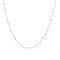 Silver Mini Disc Drop Stacking Necklace N063 - 02HAnia HaieN063 - 02H