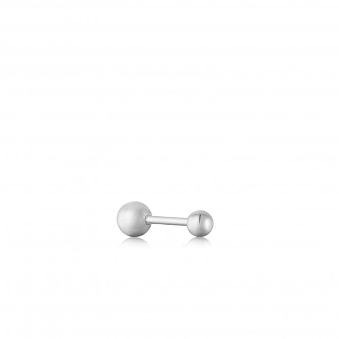 Silver Mini Sphere Barbell Single Earring E035 - 01HAnia HaieE035 - 01H