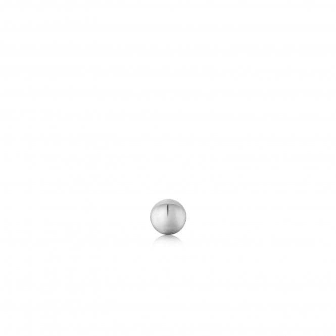 Silver Mini Sphere Barbell Single Earring E035 - 01HAnia HaieE035 - 01H
