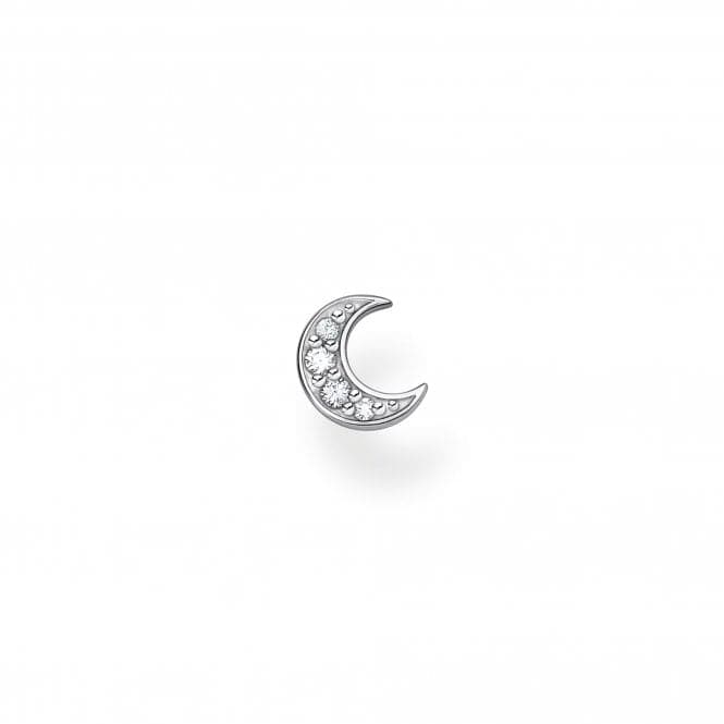 Silver Moon Single Ear Stud H2133 - 051 - 14Thomas Sabo Charm Club CharmingH2133 - 051 - 14