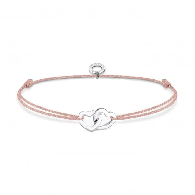Silver Nylon Beige Bracelet LS121 - 173 - 19 - L20VThomas Sabo Charm Club CharmingLS121 - 173 - 19 - L20V