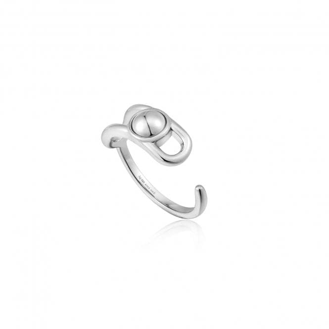 Silver Orb Claw Adjustable Ring R045 - 02HAnia HaieR045 - 02H