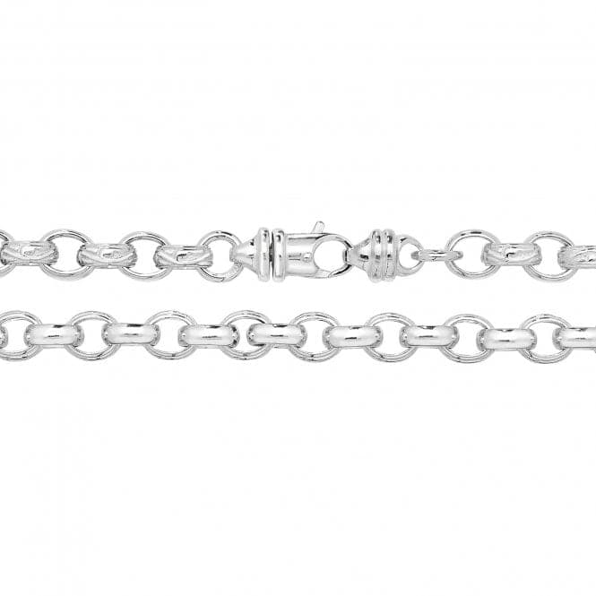 Silver Oval Belcher Chain G1169Acotis Silver JewelleryG1169/08