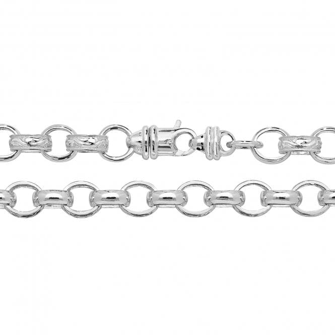Silver Oval Belcher Chain G1171Acotis Silver JewelleryG1171/08