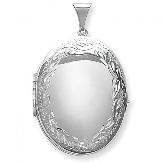 Silver Oval Family Locket G6595Acotis Silver JewelleryTH - G6595