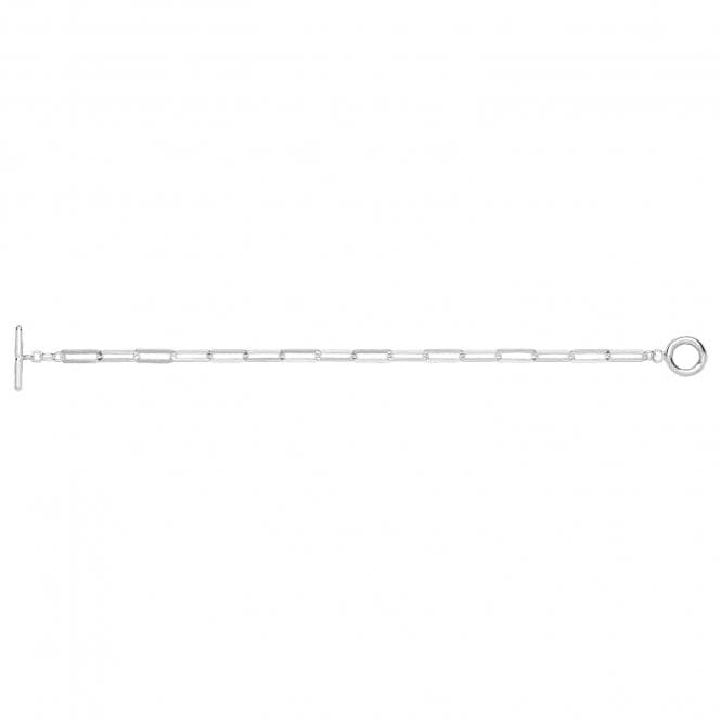 Silver Paper Clip Braclet G3385BAcotis Silver JewelleryTH - G3385B