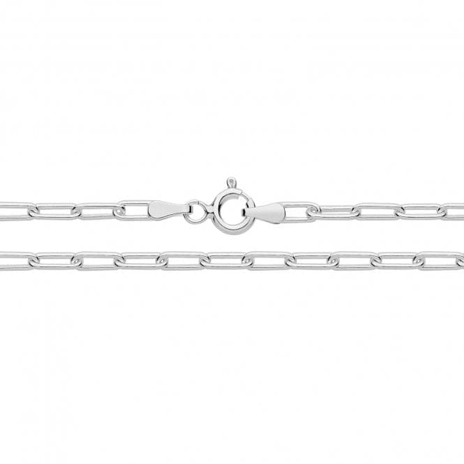 Silver Paper Clip Chain G1372Acotis Silver JewelleryG1372/07