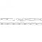 Silver Paper Clip Chain G1374Acotis Silver JewelleryG1374/07