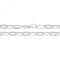 Silver Paper Link Chain G1397Acotis Silver JewelleryG1397/07