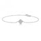Silver Pave Set Clover Shape Cubic Zirconia Bracelet SBG0035Silver & CoSBG0035