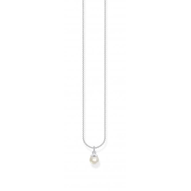 Silver Pearl Necklace 45cm KE2076 - 082 - 14 - L45vThomas Sabo Charm Club CharmingKE2076 - 082 - 14 - L45v