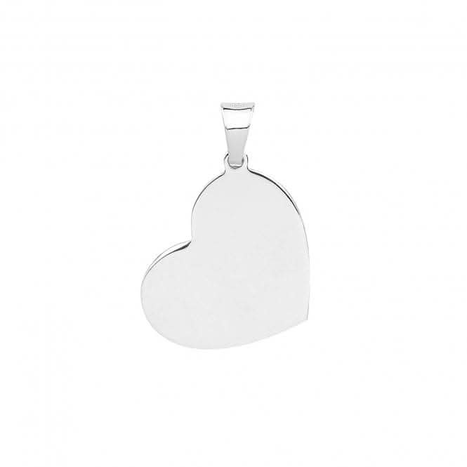 Silver Personalize Tags Heart G61112Acotis Silver JewelleryTH - G61112