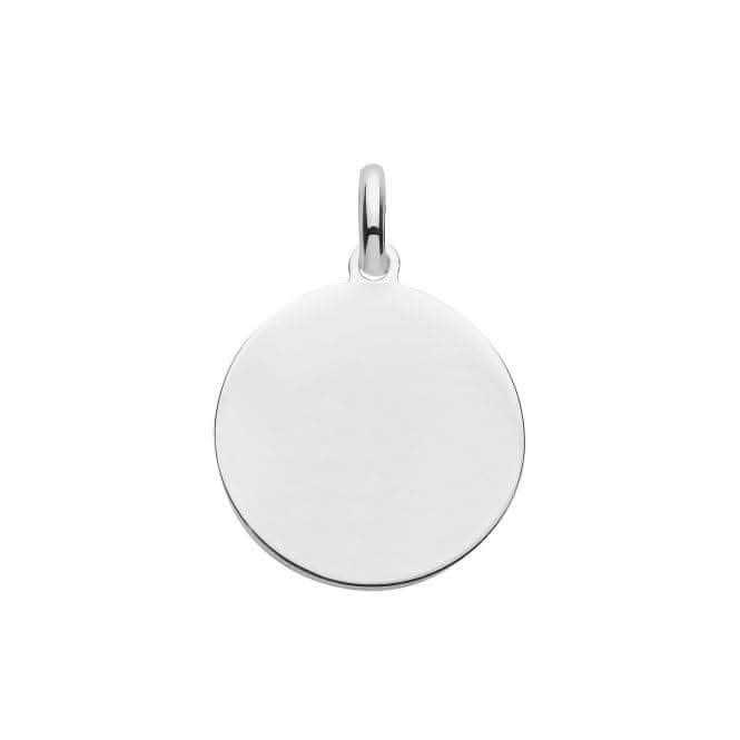 Silver Personalize Tags Round G61032Acotis Silver JewelleryTH - G61032