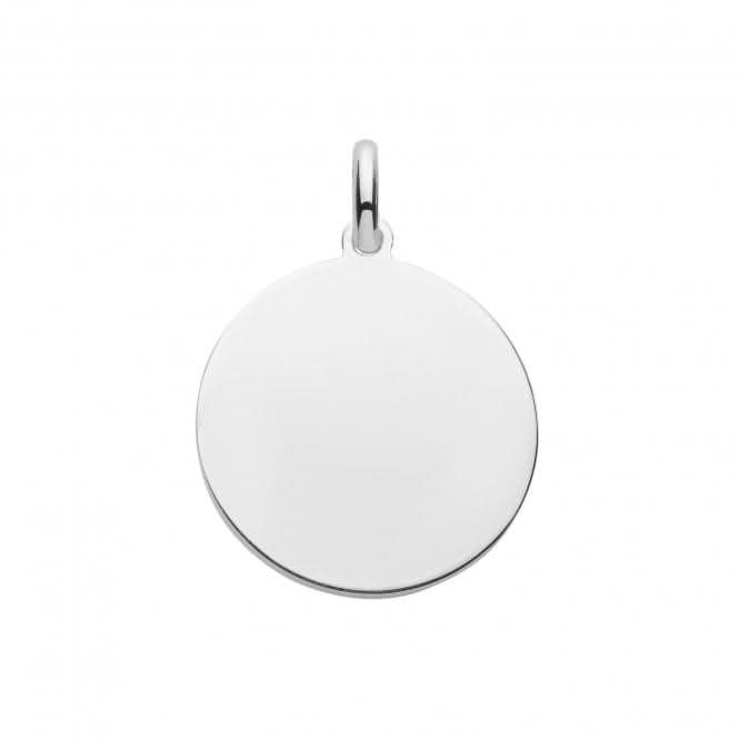 Silver Personalize Tags Round G61033Acotis Silver JewelleryTH - G61033