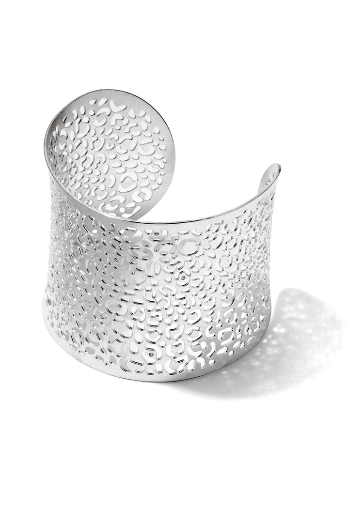 Silver Plated Wide Cuff BangleThe Fine CollectiveBA0004878