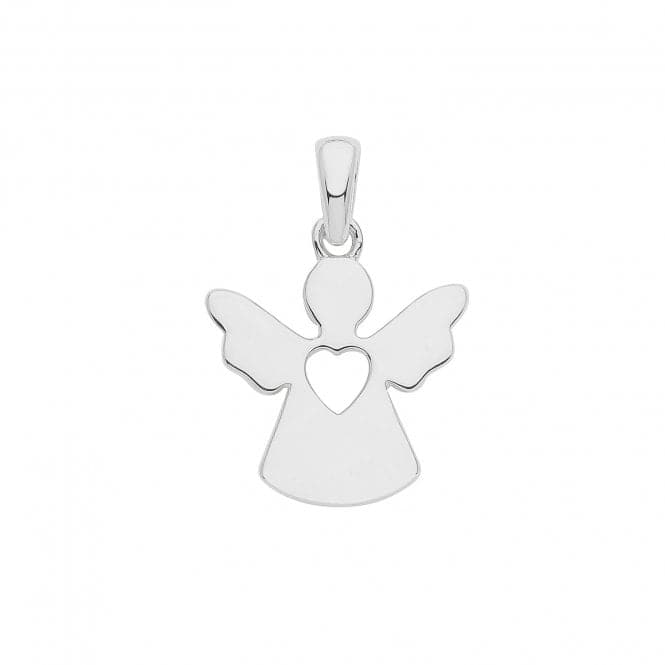 Silver rhodium Angel Charm G61085Acotis Silver JewelleryTH - G61085