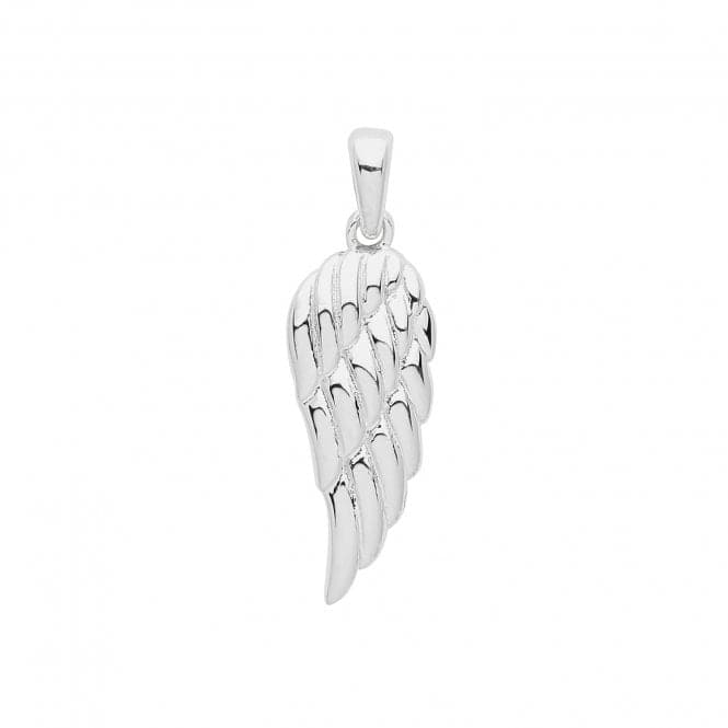 Silver rhodium Angle Wing Charm G61075Acotis Silver JewelleryTH - G61075