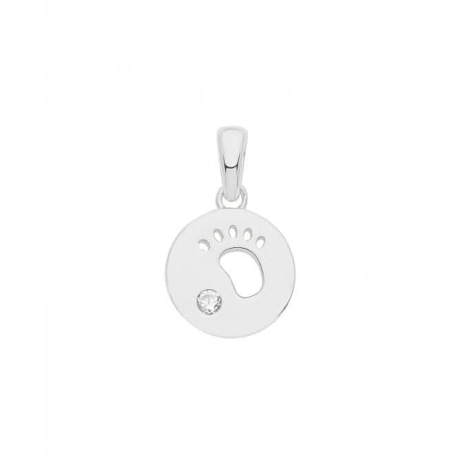 Pendant Rhodium Christening G61079