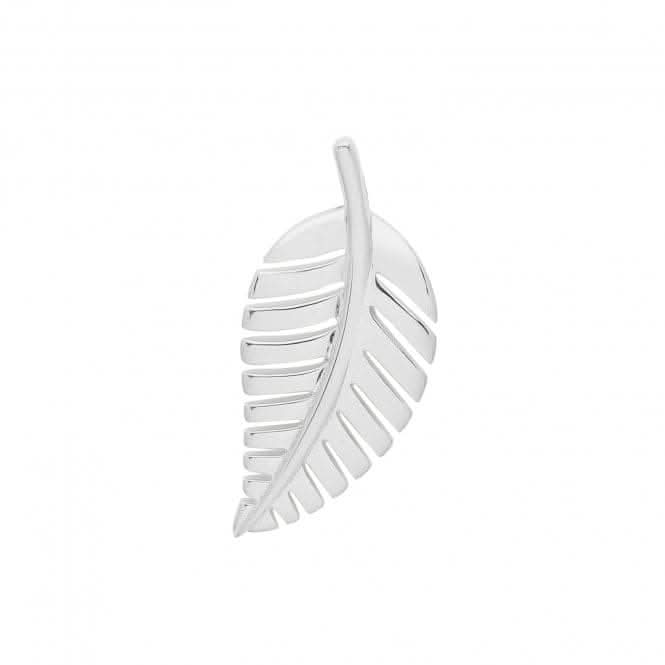 Pendant Rhodium Leaf G61074