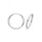 Silver rhodium Plated Clicker Earrings G51310Acotis Silver JewelleryTH - G51310