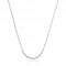 Silver Rhodium Plated Modern Multiple Balls Necklace N002 - 04HAnia HaieN002 - 04H
