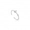Silver Rhodium Plated Opal Colour Raindrop Adjustable Ring R014 - 02HAnia HaieR014 - 02H