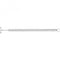 Silver rhodium Plated T - Bar Double Curb Link Bracelet G2702rhAcotis Silver JewelleryTH - G2702rh