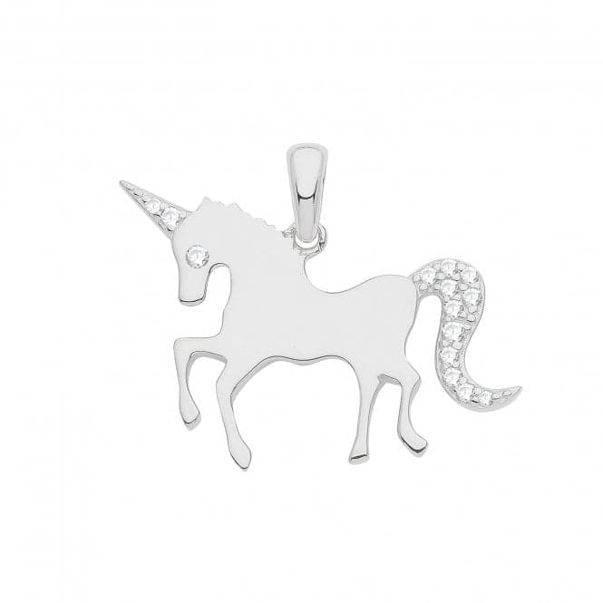 Silver rhodium Unicorn Charm G61087Acotis Silver JewelleryTH - G61087