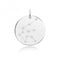 Silver rhodium Zodiac Constellation Aquarius G61103Acotis Silver JewelleryTH - G61103