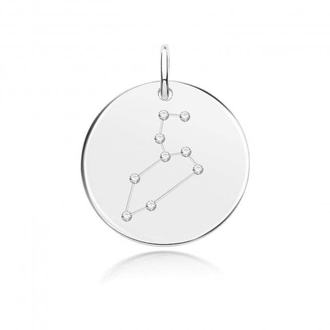 Silver rhodium Zodiac Constellation Leo G61108Acotis Silver JewelleryTH - G61108