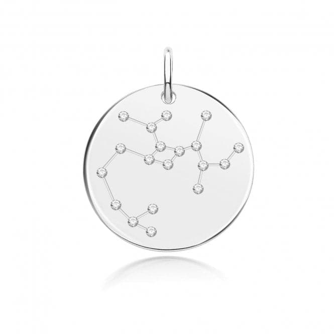 Silver rhodium Zodiac Constellation Sagittarius G61099Acotis Silver JewelleryTH - G61099