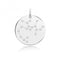 Silver rhodium Zodiac Constellation Sagittarius G61099Acotis Silver JewelleryTH - G61099