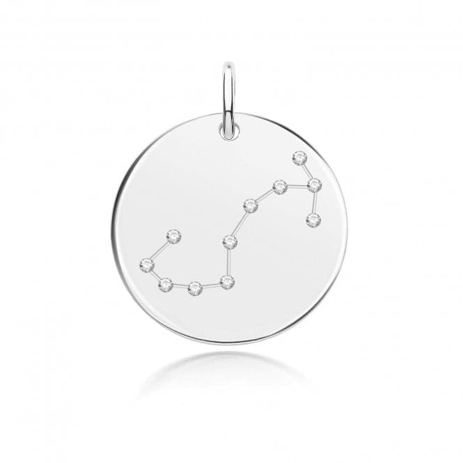 Silver rhodium Zodiac Constellation Scorpio G61102Acotis Silver JewelleryTH - G61102