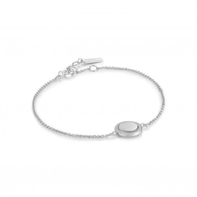 Silver Rope Disc Bracelet B036 - 01HAnia HaieB036 - 01H