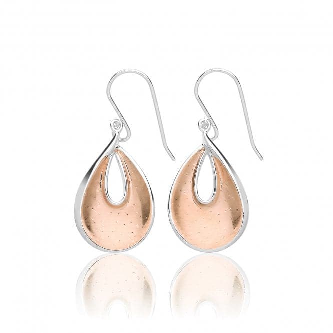 Silver Rose Gold Plated Earrings SEG0089RSilver & CoSEG0089R