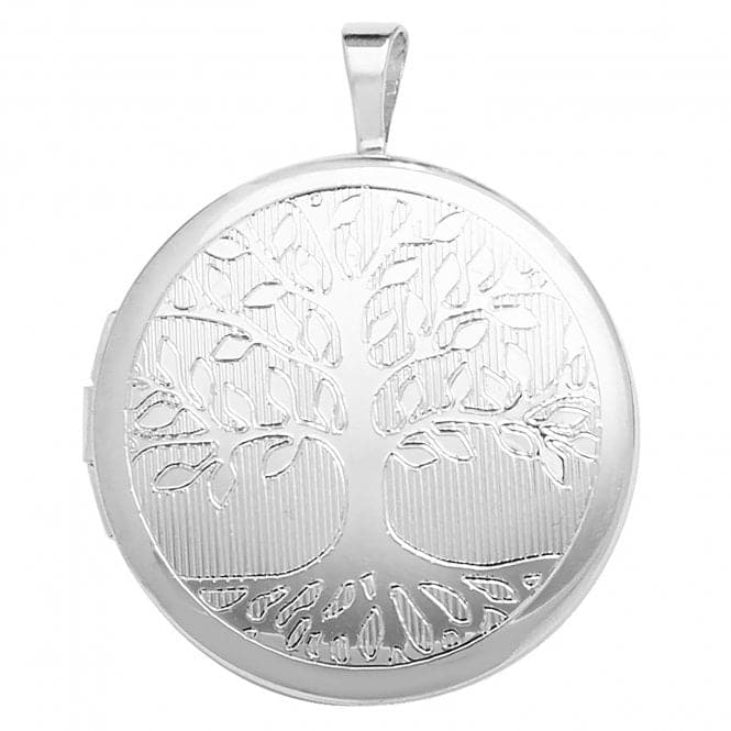 Silver Round Locket G6940Acotis Silver JewelleryTH - G6940