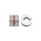 Silver & Ruby Stopper Clip S358RStorywheelsS358R