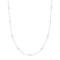 Silver Shell Pearl Station Chain Necklace N065 - 03HAnia HaieN065 - 03H