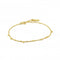 Silver Shiny Gold Plated Geometry Mixed Discs Bracelet B005 - 02GAnia HaieB005 - 02G